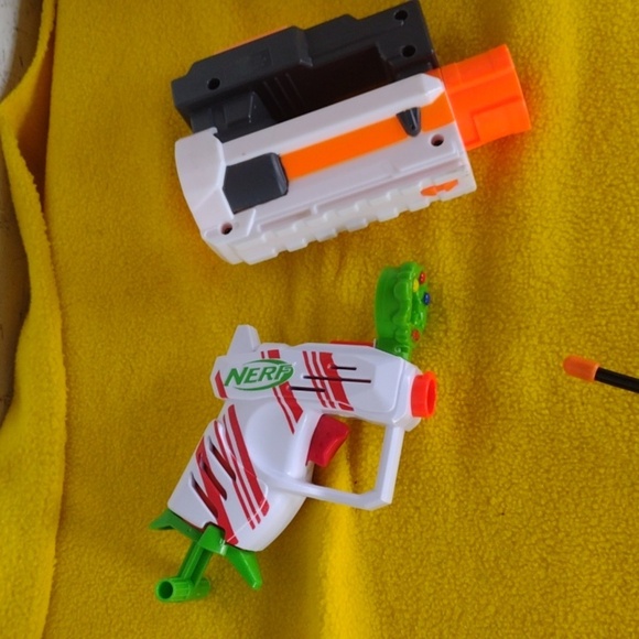 Nerf Kids Toy Walkie Talkie Set - Blue and Orange with Accessories - Picture 5 of 5